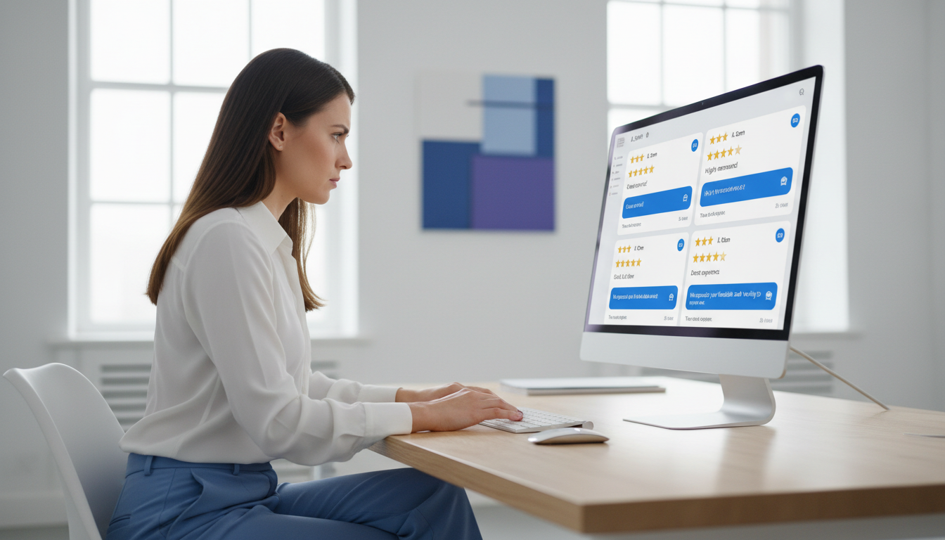 Consultation des avis en ligne et gestion de l'e-réputation